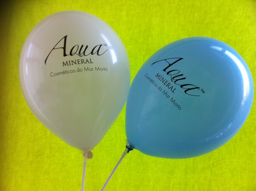 Personalização de balões