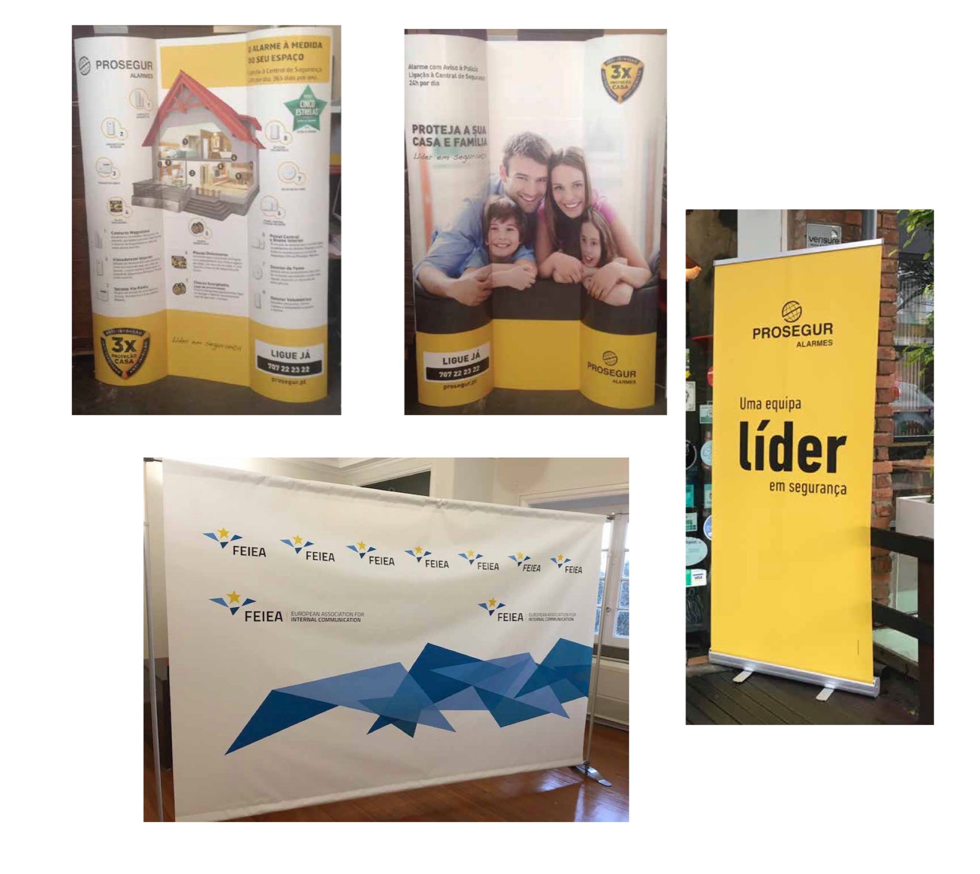 Expositores dobráveis e auto-sustentáveis em cartão e\ou com estruturas diversas